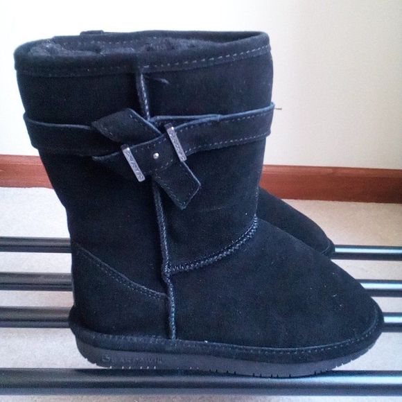 BEARPAW Women's Suede Buckle Boots - BRAND NEW - Picture 5 of 7